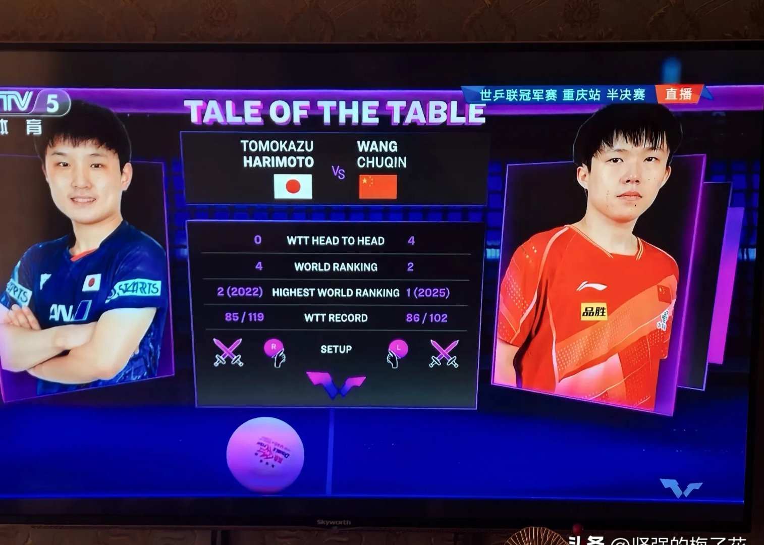 英国乒乓球队逆转比利时乒乓球队，张本智和关键制胜